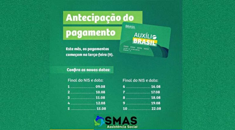 Os pagamentos começaram hoje!