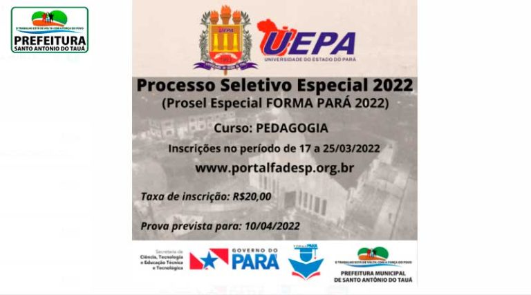 Processo Seletivo Especial 2022