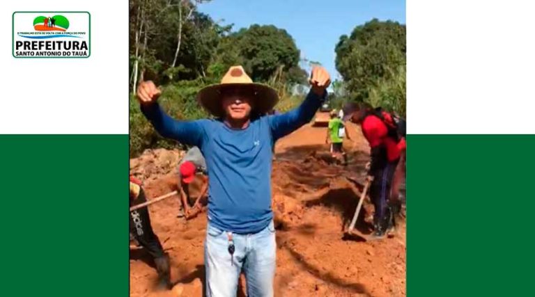 Ramal da 7ª Travessa recebendo melhorias da prefeitura municipal através da secretaria de obras